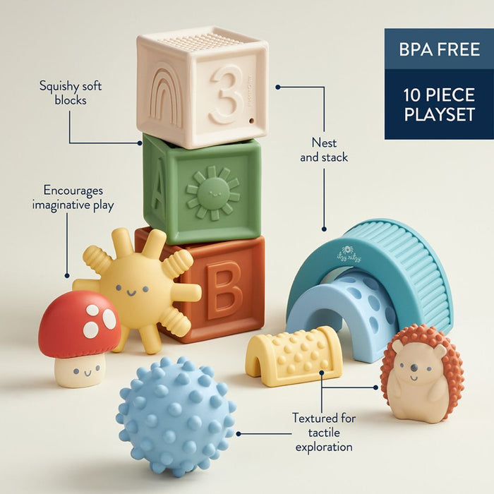 Itzy Ritzy Itzy Blocks - Friends