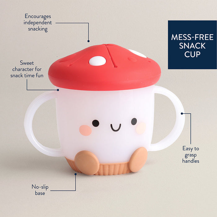 Itzy Ritzy Itzy Snack Cup - Ash the Mushroom