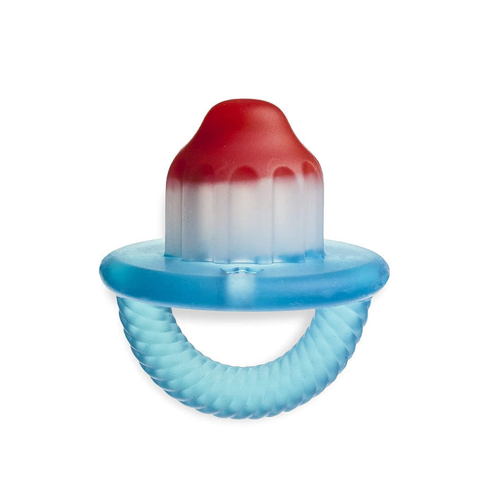 Itzy Ritzy Teensy Teether - Soothing Silicone Teether - Hero Pop