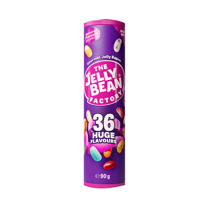 Jelly Bean Factory Tube 3.1 oz (90 g) brings a burst of fruity flavor in every bite-sized bean.