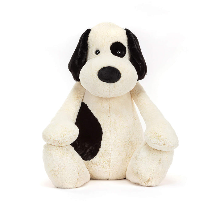 Jellycat Bashful Black & Cream Puppy