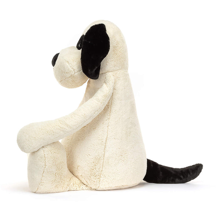 Jellycat Bashful Black & Cream Puppy