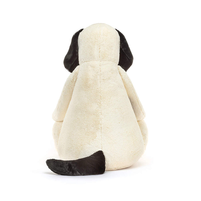 Jellycat Bashful Black & Cream Puppy
