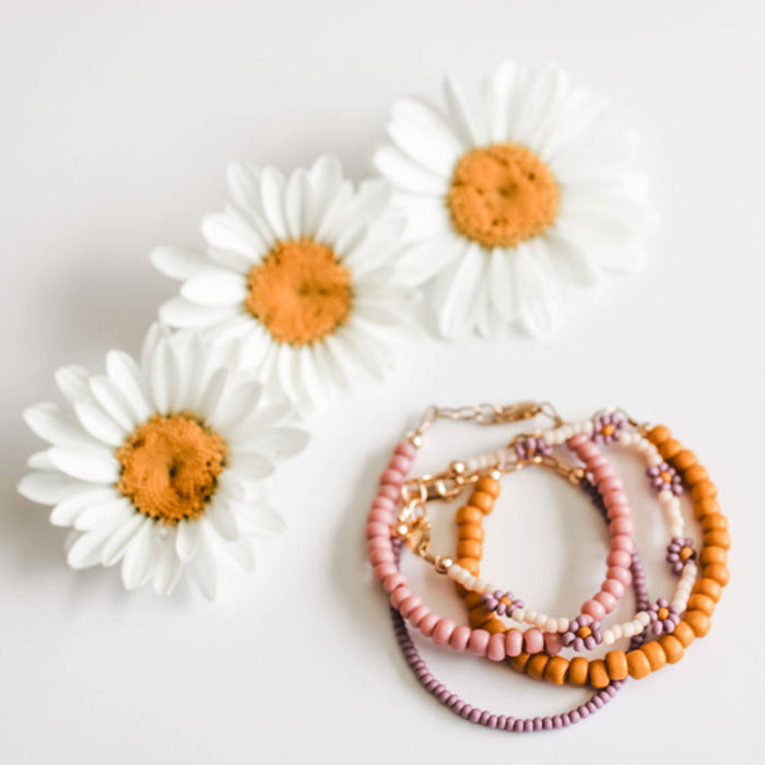 Joyful Bead Company Dahlia Purple Bracelet