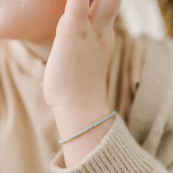 Joyful Bead Company Denim Bracelet
