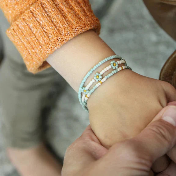 Joyful Bead Company Denim Bracelet