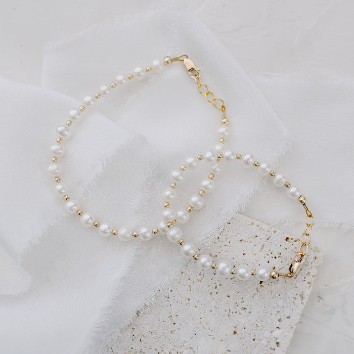 Joyful Bead Company Fancy Pearl Bracelet