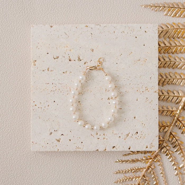 Joyful Bead Company Fancy Pearl Bracelet
