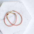Joyful Bead Company Mauve Bracelet - Gold