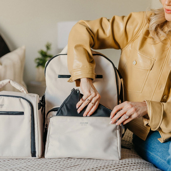 Witney Carson using JuJuBe 3-Piece Pouch Set - Witney Carson - Cloud
