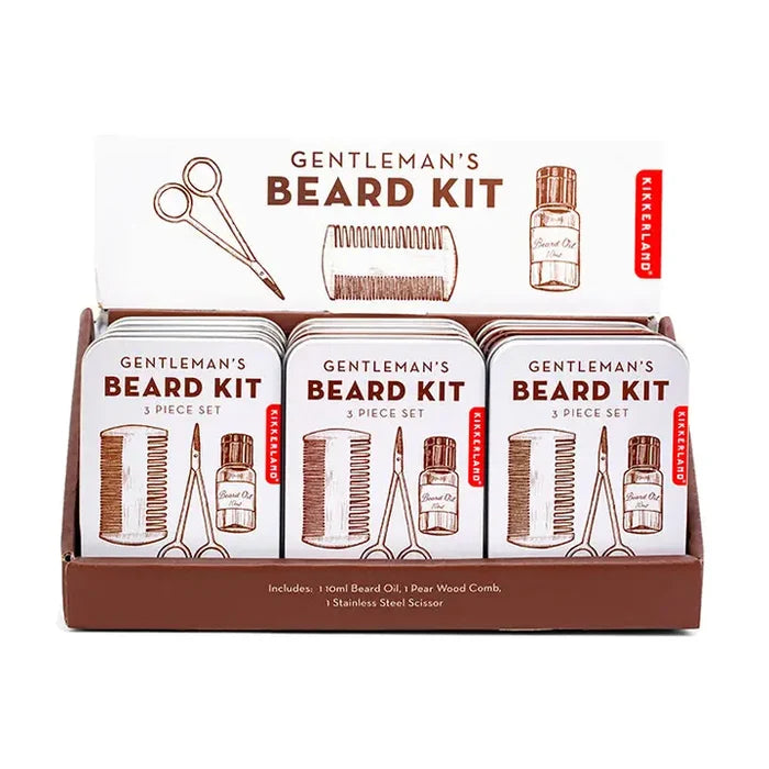 Kikkerland Design Inc Gentlemans Beard Tin