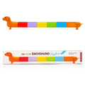 Kikkerland Design Inc Rainbow Dachshund Markers