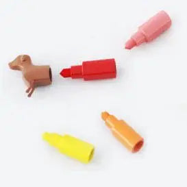 Kikkerland Design Inc Rainbow Dachshund Markers