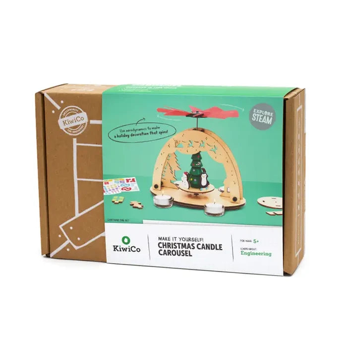 KiwiCo Inc Christmas Candle Carousel Science Kit for Kids