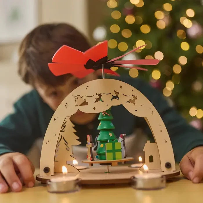 KiwiCo Inc Christmas Candle Carousel Science Kit for Kids