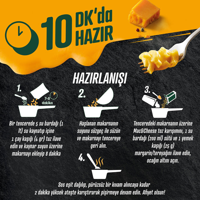 Knorr Quick Mac & Cheese Pasta (Peynirli Makarna) 212 G