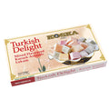 Discover the timeless taste of Koska Mixed Turkish Delight, a delightful assortment of traditional flavors including rose, lemon, orange, and mint.