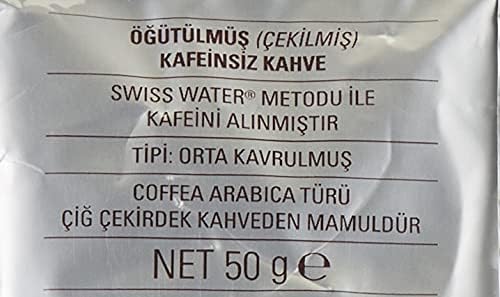 Kurukahveci Mehmet Efendi Decaf Caffeine-free Turkish Coffee 50 G
