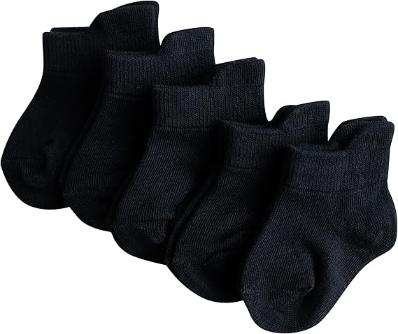 Kyte Baby Ankle Sock 5-Pack - Midnight
