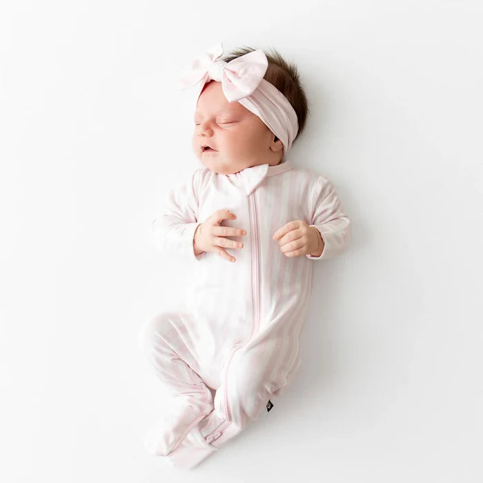 Kyte Baby Printed Zippered Footie - Small Sakura