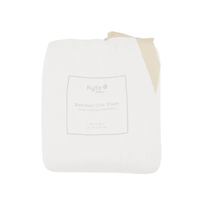 Kyte Baby Ribbed Crib Sheet