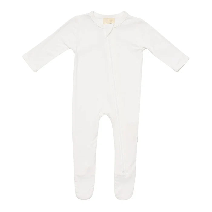 Kyte BABY Zippered Footie - Cloud