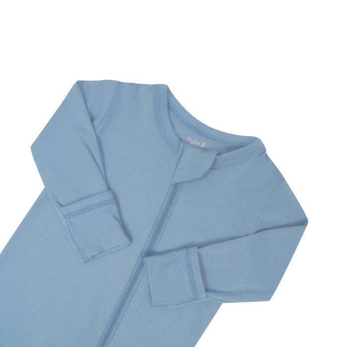 Kyte Baby Zippered Footie - Slate