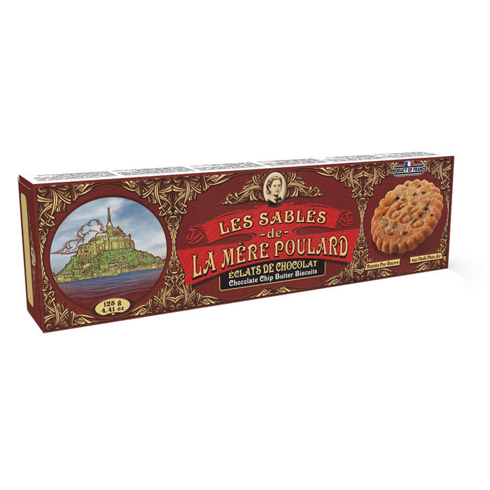 La Mere Poulard Dark Chocolate Biscuit combines the rich tradition of French baking with a bold dark chocolate flavor.