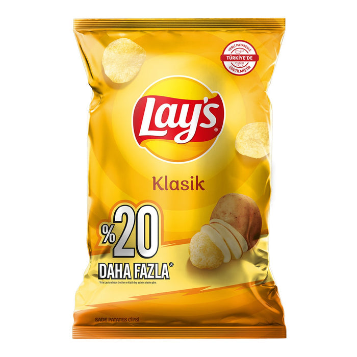 Lay's Classic Potato Chips Party Size 160 Gr