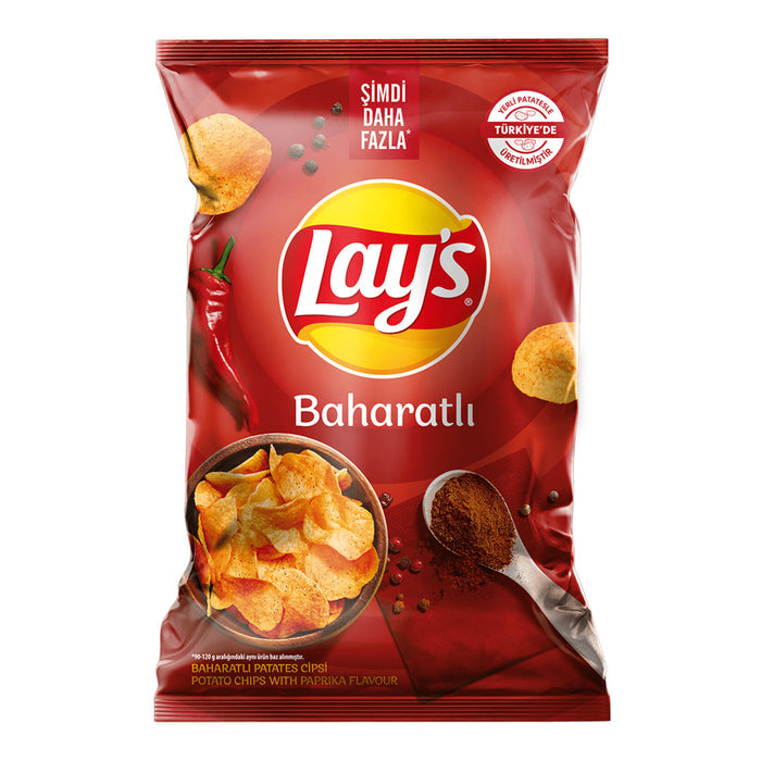 Lay's Spice Potato Chips Super Size 125 Gr