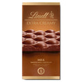 Lindt Extra Creamy Milk Chocolate Bar delivers a luxuriously smooth and rich milk chocolate experience.