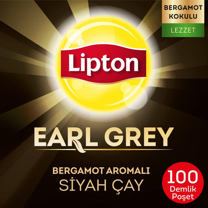 Lipton Earl Grey Bergamot Scented Teabags 100 pcs 320 gr