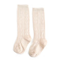 Little Stocking Co Vanilla Fancy Lace Top Knee High Socks