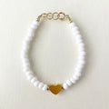 LittleLundsCo Baby Bracelet - Heart of Gold