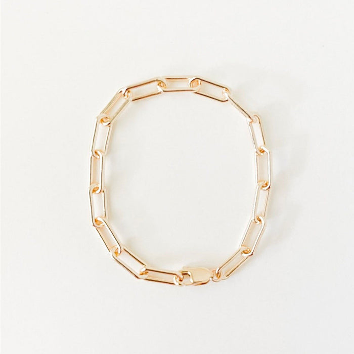LittleLundsCo Bracelet - Paper Clip Chain