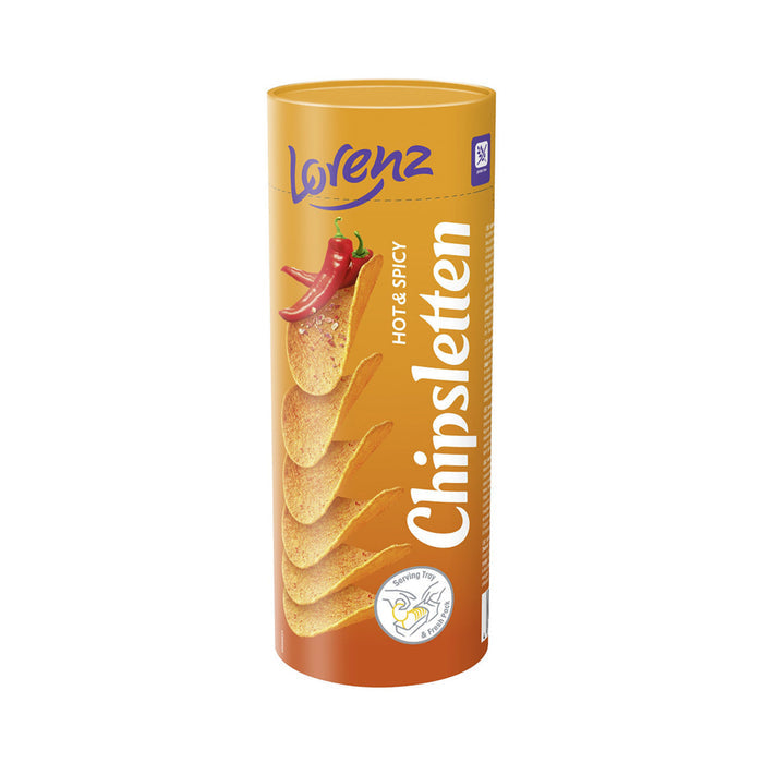 Lorenz Spicy Seasoned Potato Chips bring the bold flavors of Türkiye straight to your snack time.