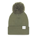 Lou Lou and Company Beanie with Pom - Moss Green