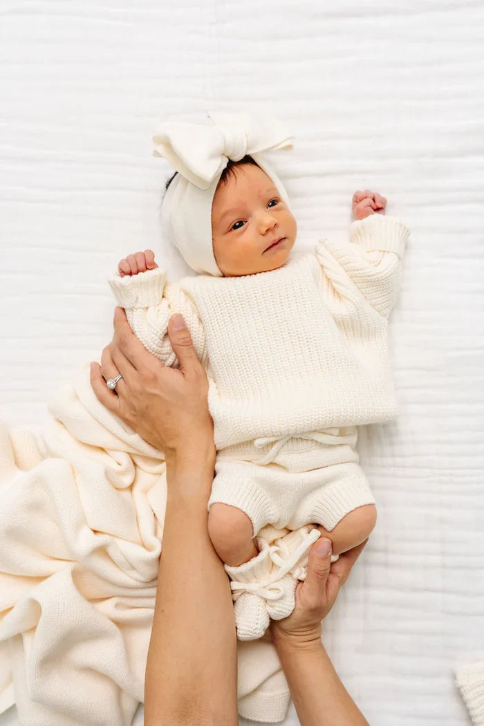 Lou Lou and Company Knit Chunky Sweater - Ivory