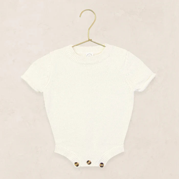 Lou Lou and Company Knit Onesie - Ivory