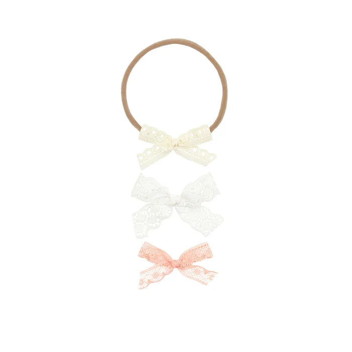 Lou Lou and Company Lace Bow 3 Pack