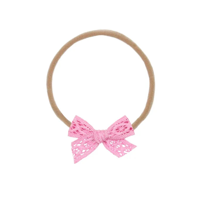 Lou Lou and Company Lace Bow Headband - Mini