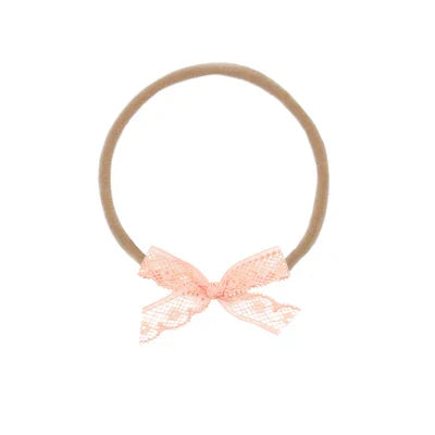 Lou Lou and Company Lace Bow Headband - Mini