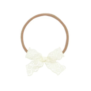 Lou Lou and Company Lace Bow Headband - Mini