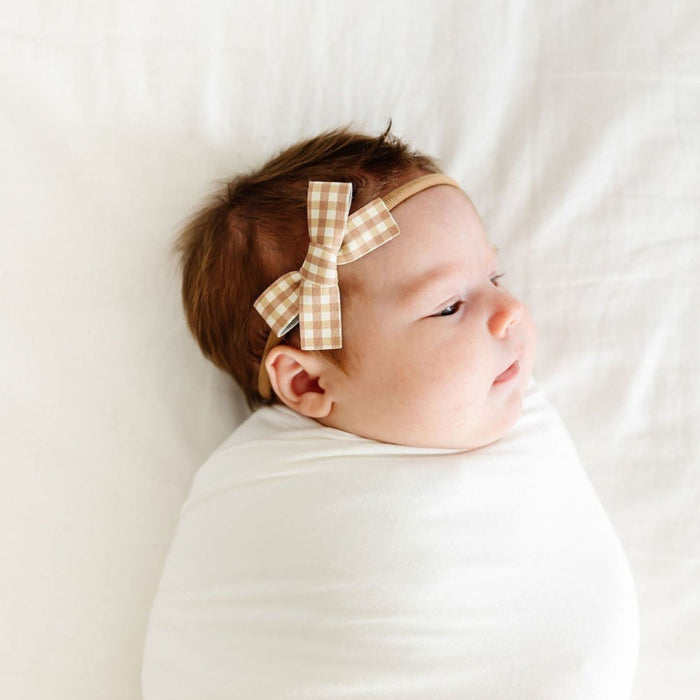 Lou Lou and Company Leather Bow Headband - Medium
