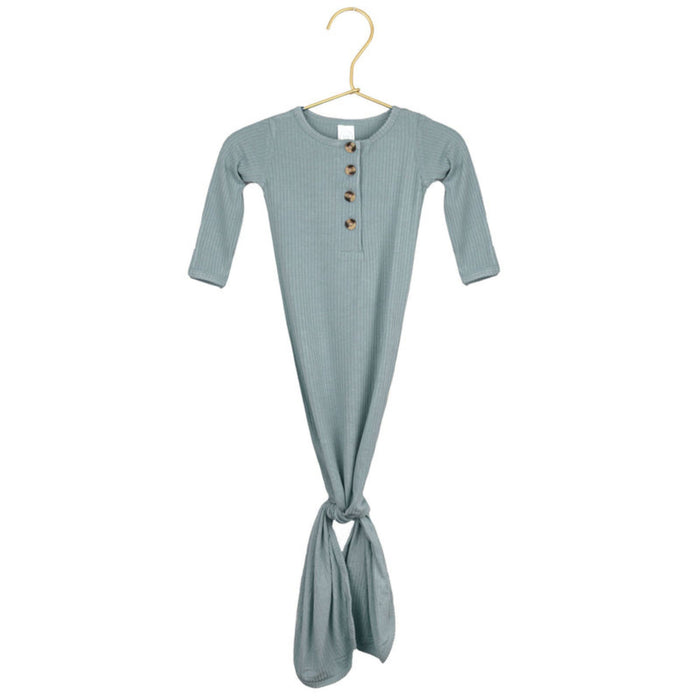 Lou Lou and Company Ribbed Knotted Gown - NB-3M - Ford
