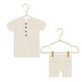 Lou Lou and Company Ribbed Shortie Set - Cove