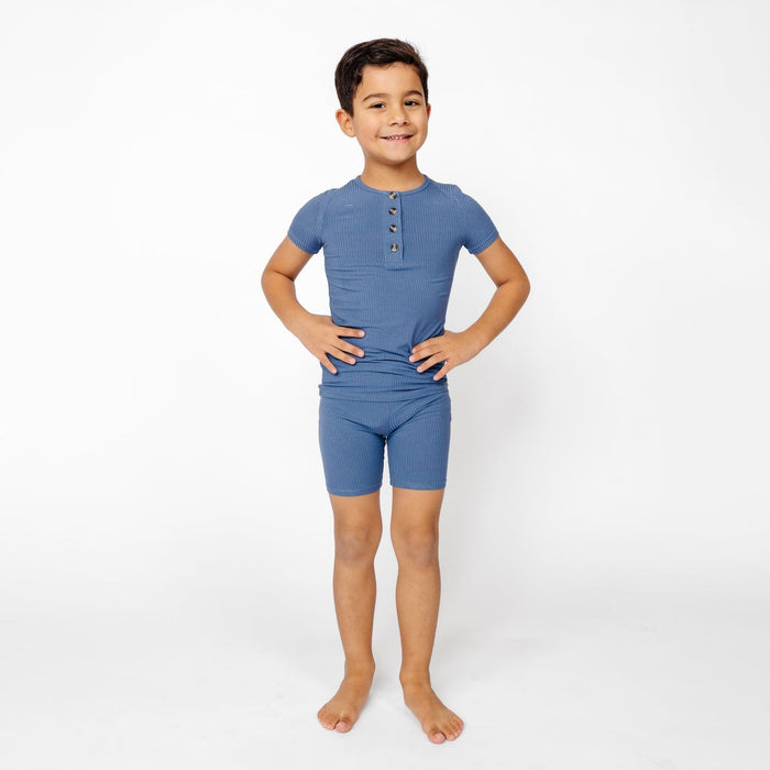 Lou Lou and Company Ribbed Shortie Set - Harrison