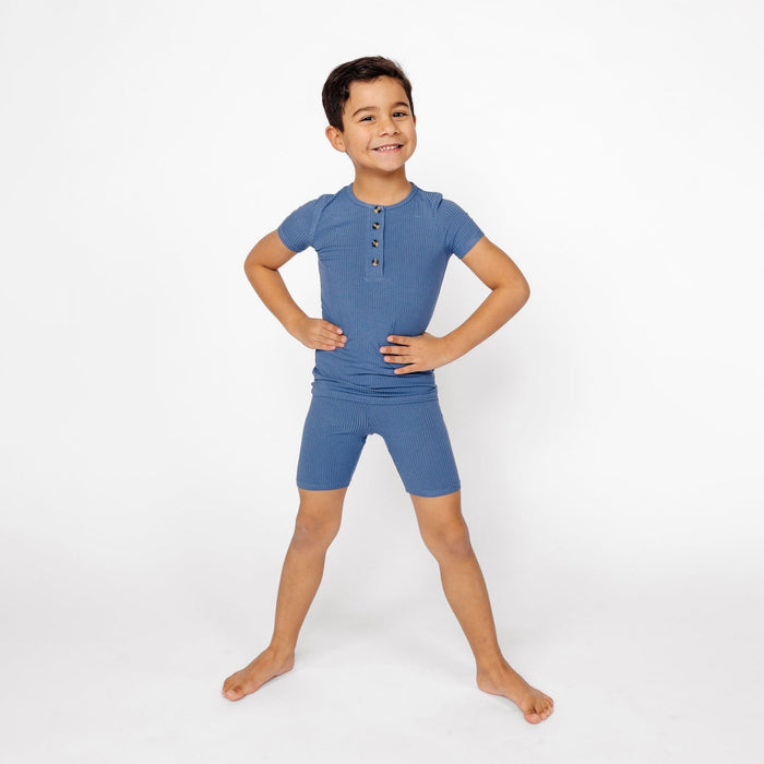 Lou Lou and Company Ribbed Shortie Set - Harrison