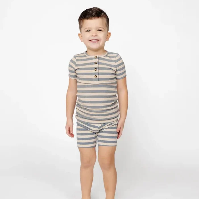 Lou Lou and Company Ribbed Shortie Set - Lincoln
