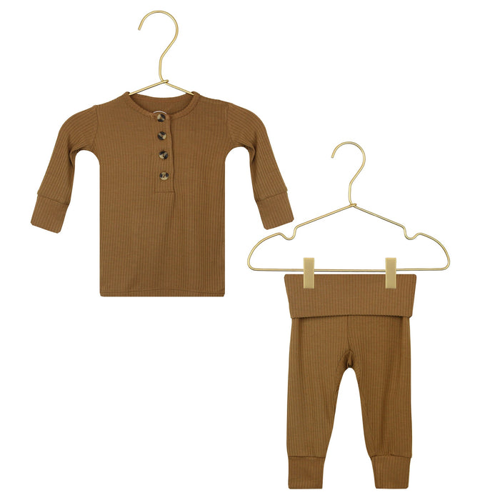 Lou Lou and Company Ribbed Top and Bottoms - Chandler